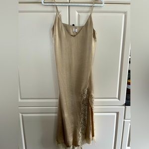 Wilfred only slip dress with lace detail